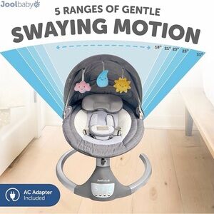 Joobaby Baby Swing - Gray